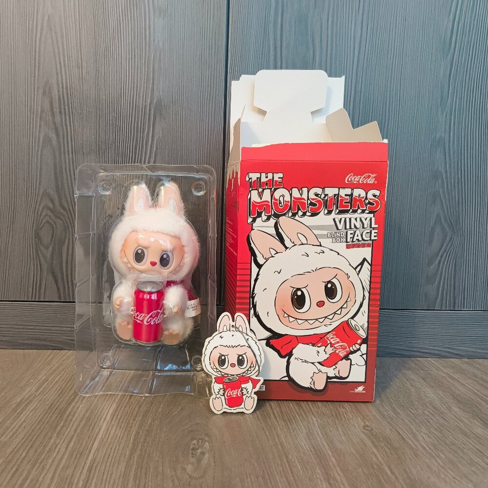 THE MONSTERS COCA-COLA SERIES-Vinyl Face Blind Box - Happy Factor